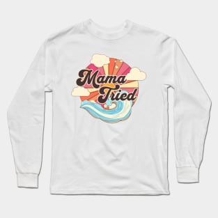 Mama Ocean Summer Long Sleeve T-Shirt